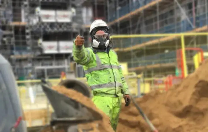 JAM Floor Screeding crew on a commercial site