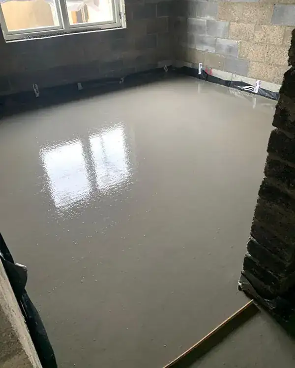 Liquid screed floor laid by JAM Floor Screeding