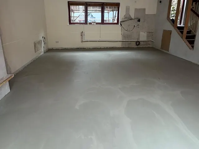 Floor Levelling laid by JAM Floor Screeding