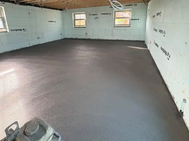 Sand and Cement Screed laid by JAM Floor Screeding